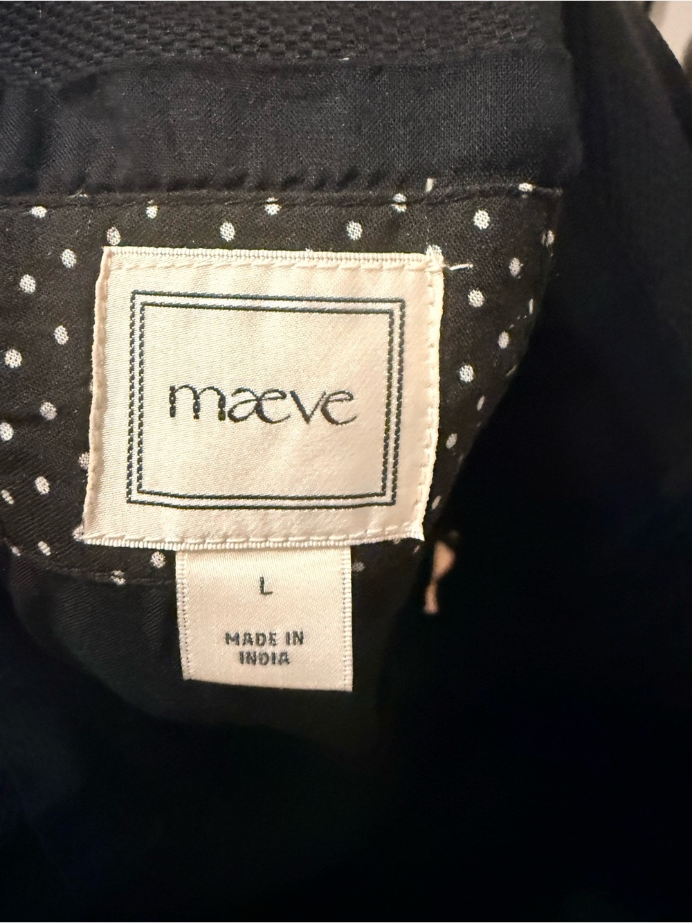 Maeve Strapless Cotton Romper by Anthopologie in Black - Picture 6 of 6